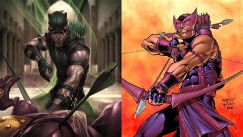 Battle Of The Week Green Arrow Vs Hawkeye Battles Comic Vine