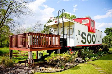 Visit This Small Wisconsin Town To Spend The Night In A Train