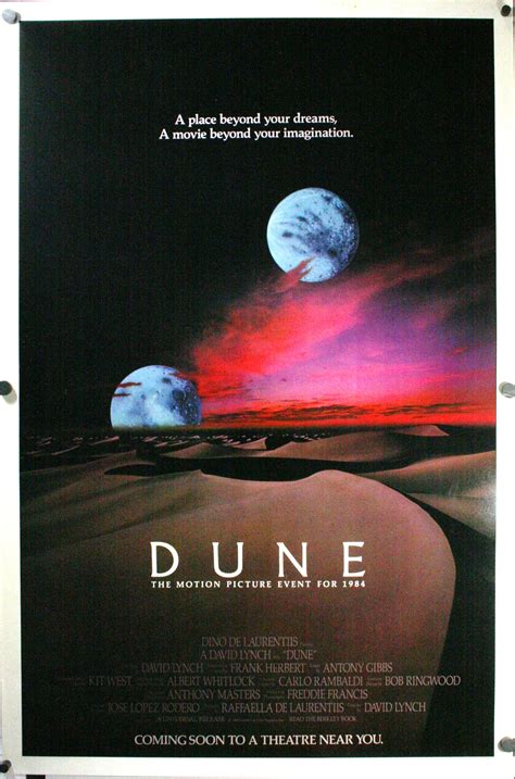Dune Original Vintage Movie Poster