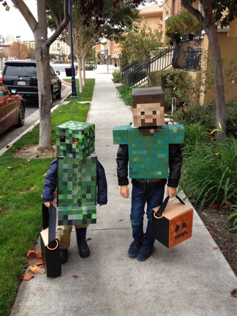 Diy Minecraft Halloween Costume