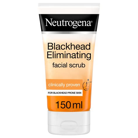 Neutrogena Scrub Visibly Clear Black Head Eliminating 150 Ml 31903