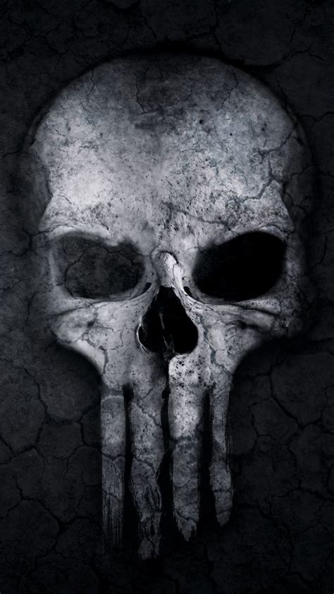 1080x1920 Punisher Skull Artwork Iphone 76s6 Plus Pixel Xl One Plus