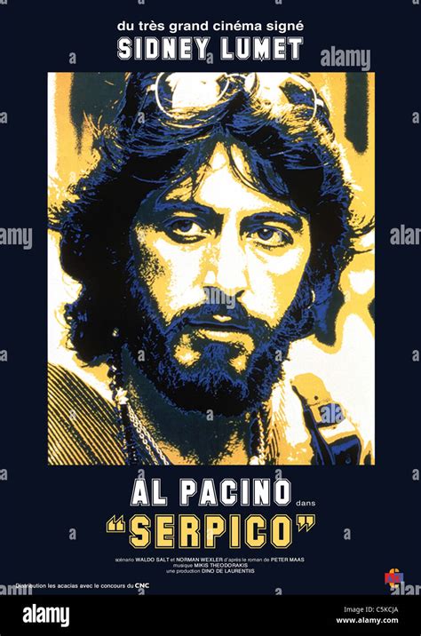 Serpico Year 1973 Usa Director Sidney Lumet Al Pacino Movie Poster