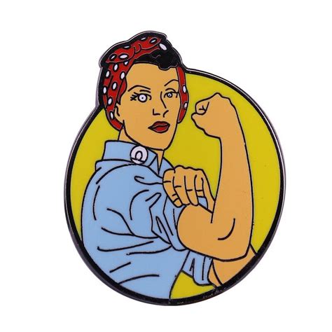 feminism brooch female power badge hard enamel pin lapel pins jewelry accessory brooches