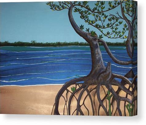 Evans Landing Mangroves Canvas Print Canvas Art By Joan Stratton