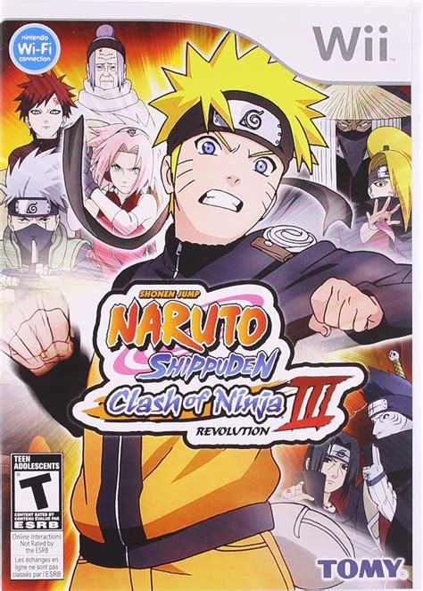 Naruto Shippuden Clash Of Ninja Revolution 3 Nintendo Wii Computer