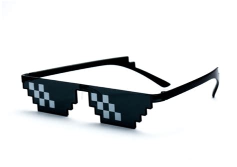 Thug Life Glasses 8 Bit Sunglasses Pixel Glass Men Wamen Deal Unisex Hotsell Hot Ebay