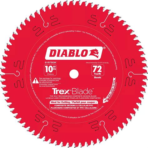 Diablo Trexblade 10 Inch X 72 Tooth Carbide Tipped Mitretable Saw