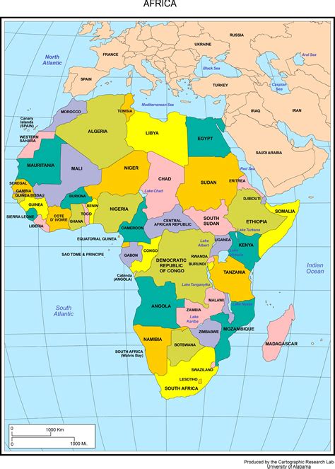 Current Map Of Africa Map Of Africa