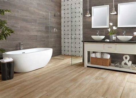 Expand Your Design Horizons With These Wood Tile Bathroom Ideas