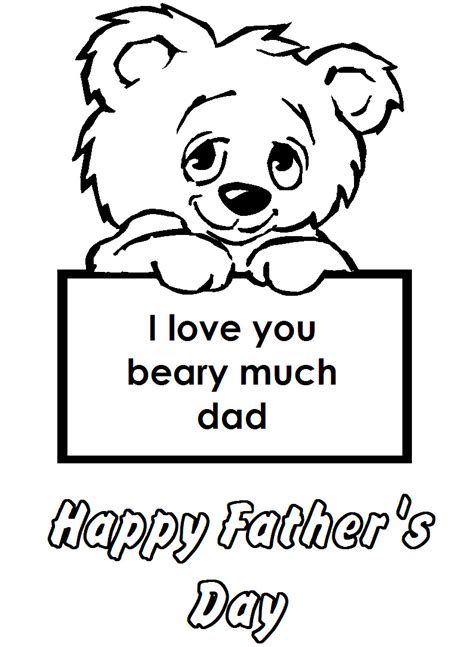 Father's day is also the perfect day to thank your. Happy Fathers Day Coloring Pages Printable
