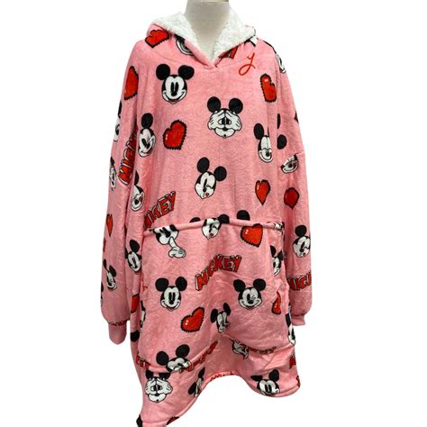 The Oodie With Mickey Mouse Print Size 14
