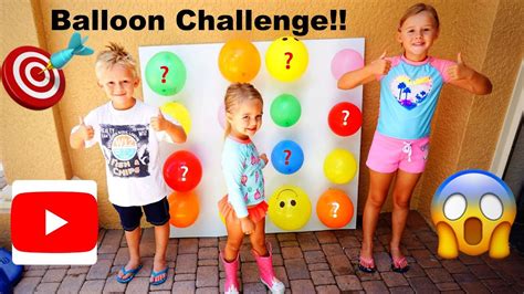 How Tohave A Balloon Challenge Youtube