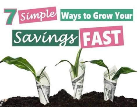 Easy Ways To Grow Your Savings Money Minded Mom
