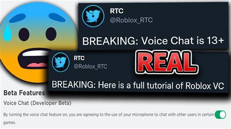 Roblox Voice Chat Tutorial Youtube
