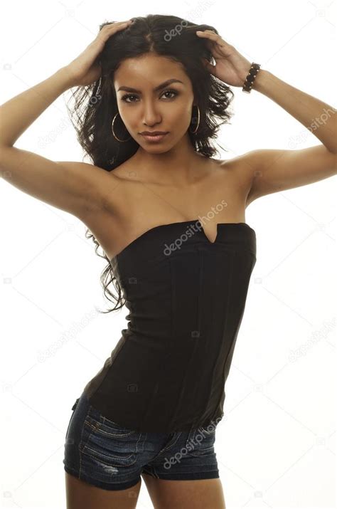 Beautiful Exotic Young Woman Stock Photo By ©avfc 54905693