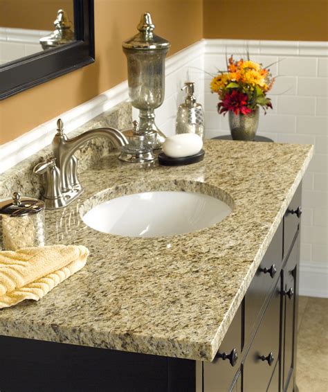 Granite is extremely durable which makes it perfect for using as a bathroom countertop or kitchen countertop. Natural Granite | Wolf Home Products