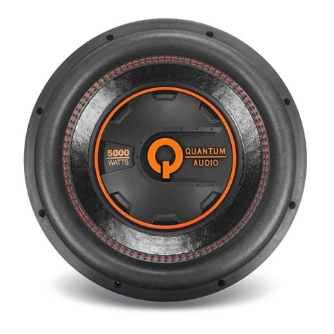 Quantum Audio Qw500015d4 15 Inch Qw Series Dvc 4 Ohm Subwoofer 5000w