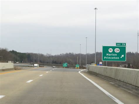 Kentucky Interstate 69 Northbound Cross Country Roads