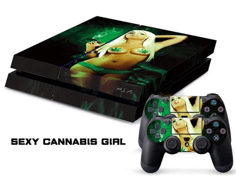 1set Hot Sale Sexy Girls Vinyl Decal Skin Stickers For Ps4 Console Playstation 4 Games 2