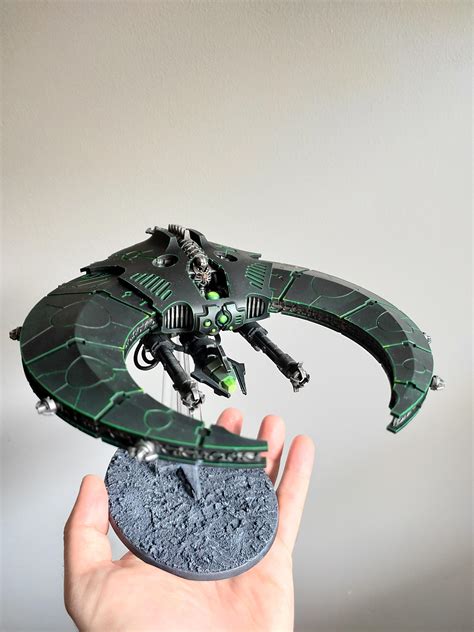 Necron Doom Scythe My First Fully Painted Model In 10 Years R