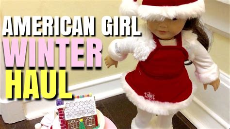 American Girl Doll Winter Haul Youtube