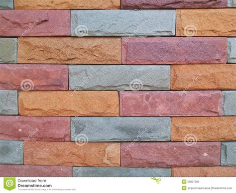 Pastel Brick Wall Background Stock Image Image 50827295