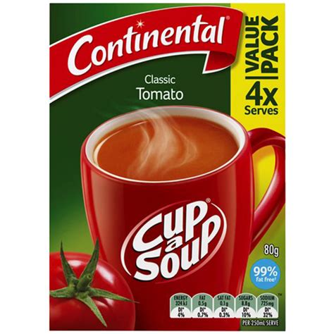 Continental Classic Soup Mix Tomato Cup A Soup 4pk Prices Foodme