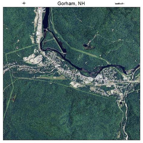 Aerial Photography Map Of Gorham Nh New Hampshire