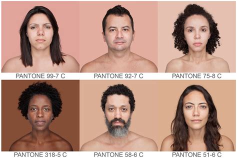 Standardizing Skin Tone Angelica Dass Mapping The World S Human Colors Pantone Photography