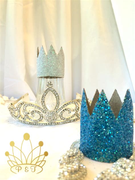 Mini Glitter Crown Tutorial Princesses And Tiaras ~ Princess Party