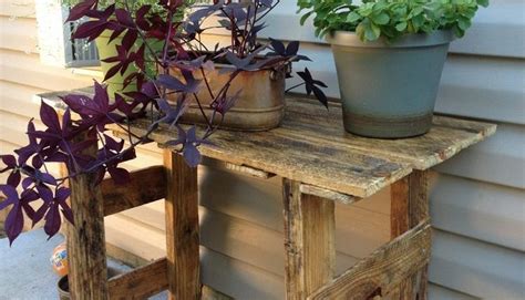 Pallet Plant Stand Pallet Wood Projects