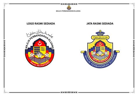 Majlis perbandaran sungai petani in.ai format (1.33 mb). MAJLIS PERBANDARAN KLUANG: LOGO /JATA