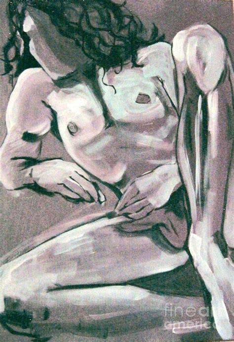 Male Nude Painting By Joanne Claxton