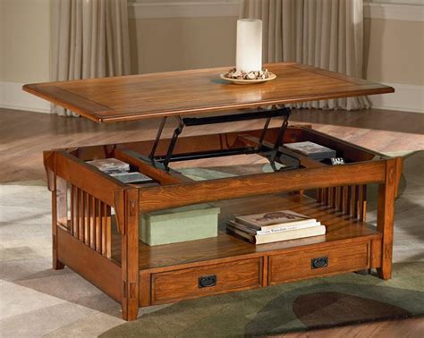 Lift top coffee tables reviewed in detail 2020. 15 Mission Style Lift Top Coffee Table Pics