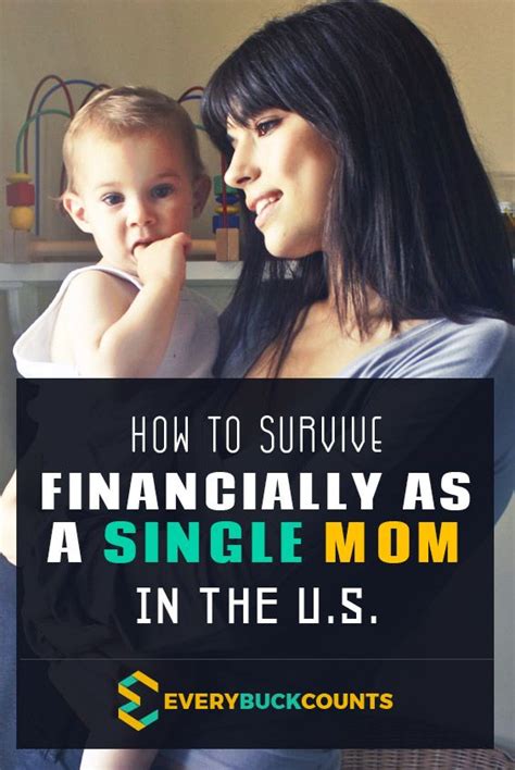 How To Survive Financially As A Single Mom In The U S Single Mom Managing Your Money Single