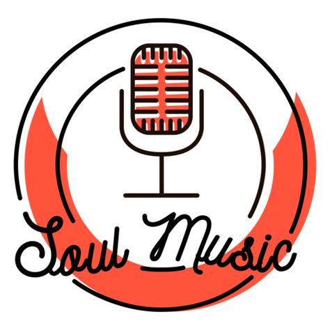 Soul Music Retro Microphone Symbol Transparent Png And Svg Vector File