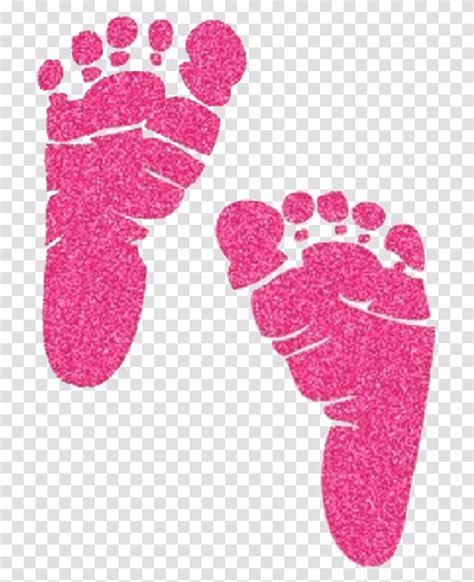 Clipart Free Library Pink Baby Footprints Clipart Baby Footprints Svg