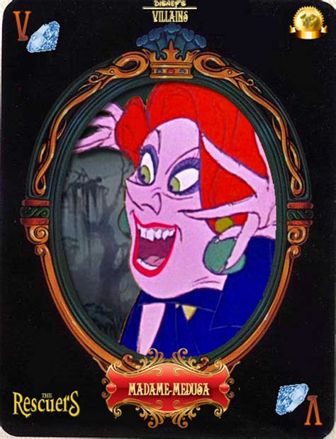 Dv Card 19 Madame Medusa By Maleficent84 On Deviantart Disney Villain