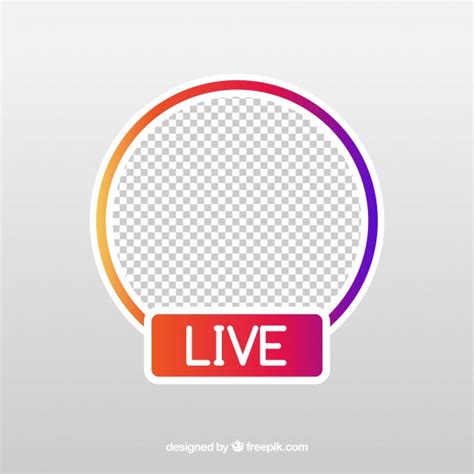 Modern Live Streaming Icon With Flat Design Free Vector