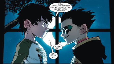 Download Dc Comics Robin Dc Comics Damian Wayne Jon Kent Comic Super Sons Super Sons Hd Wallpaper