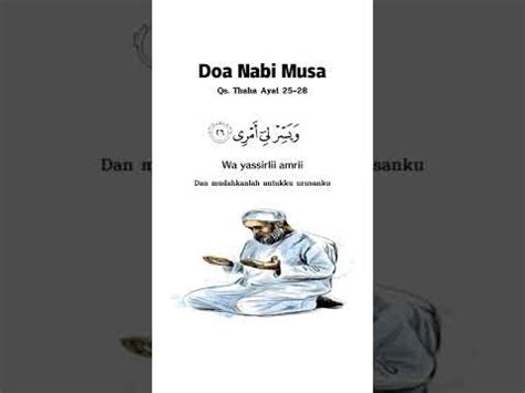 Doa Nabi Musa As YouTube