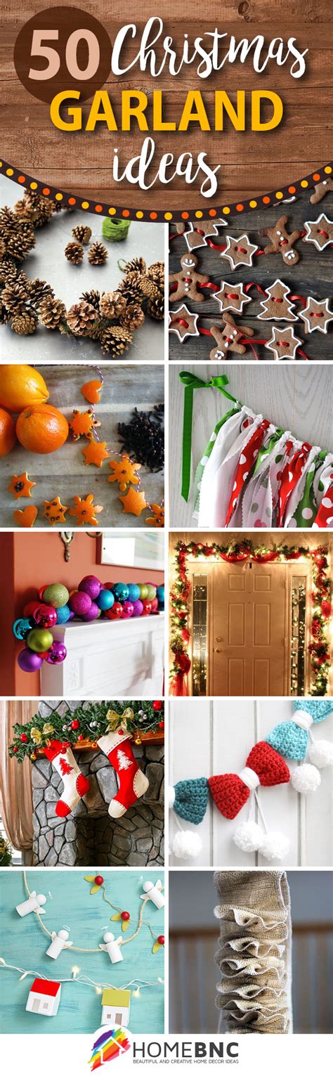 50 Best Diy Christmas Garland Decorating Ideas For 2021