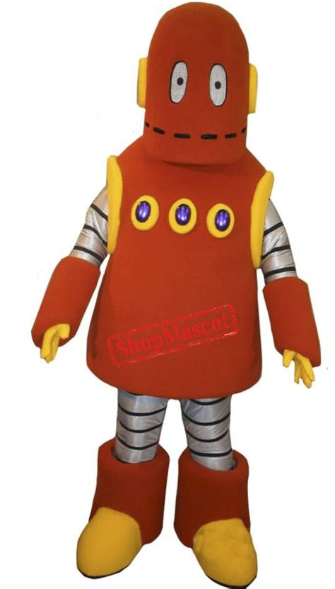 Cute Robot Mascot Costume