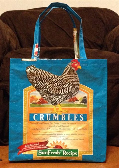 I Have One And I Love It Repurposed Recycled Upcycled Chicken Feed By StonehavenFarmCrafts