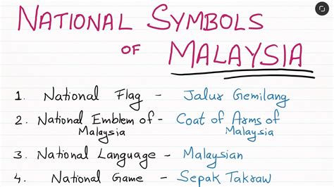 National Symbols Of Malaysia Every Malaysian Should Know Youtube