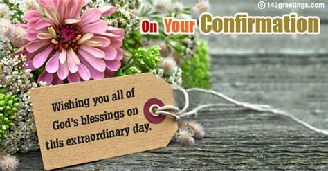 Best Confirmation Wishes Quotes And Messages 143 Greetings
