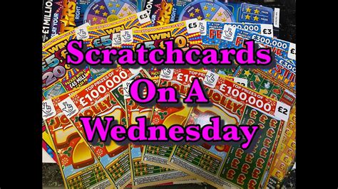 Random Scratchcards On A Wednesday Youtube