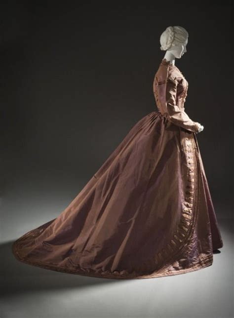 Fashionsfromhistory Dress C1865 British Lacma Fashion 1800s