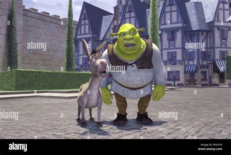 Apr 22 2001 Los Angeles Ca Usa Shrek Donkey Voice Of Eddie Murphy